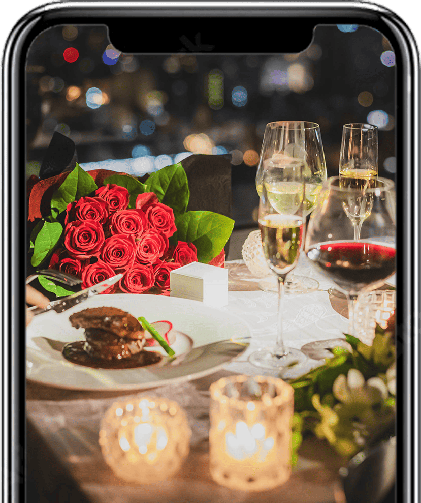 浅草ビューホテルレストラン：記念日ディナーのイメージ